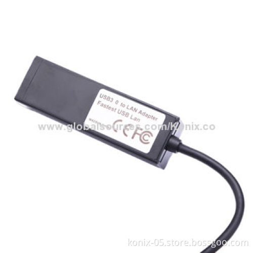 Hot selling USB 3.0 travel Ethernet adapter compatible with usb 2.0/1.1